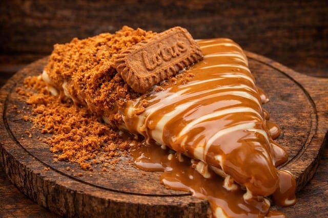 Biscoff Crepe.